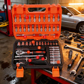 Auto Repair Tool Kit Sleeve Set Sleeve Batch Head Combination Sleeve Toolbox Motorcycle Repair Car Maintenance Toolbox
